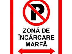 Placuta pentru zona de incarcare marfa